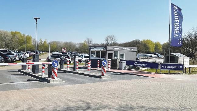 Insel-Parkplatz online buchen