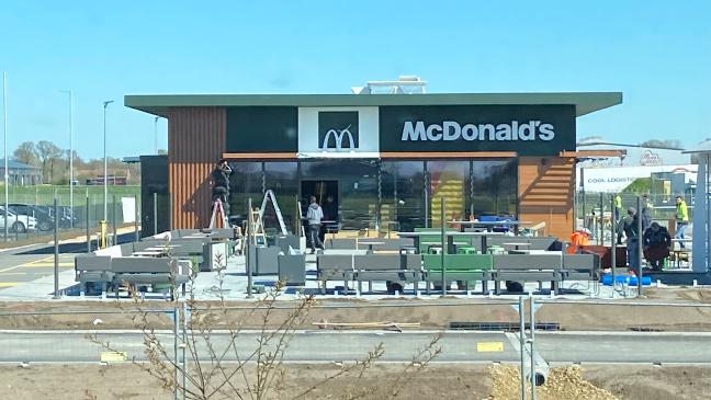 Fastfood-Filiale in Rhede eröffnet in Kürze