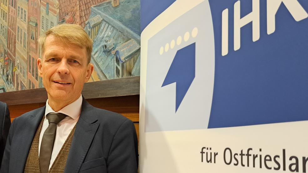 Die Zukunftsaussichten sind nicht mehr so düster wie im Winter, so IHK-Präsident Dr. Bernhard Brons. © Szyska