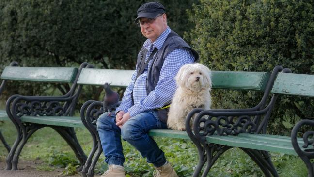 Per Anhalter in nächsten Ort