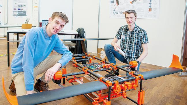 Schüler entwickeln Technik von morgen