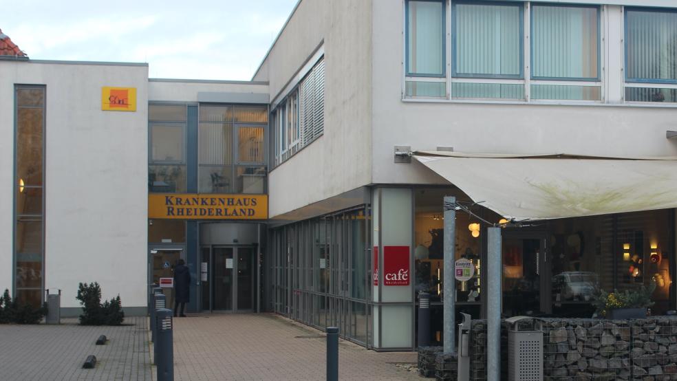 Auch das Krankenhaus Rheiderland ist zum Streik aufgerufen. © Berents/Archiv