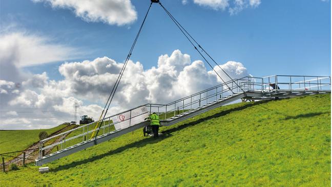Zaun vorm Ausguck bleibt verschlossen