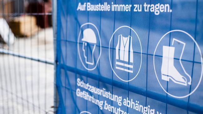 Baustellen sollen sicherer werden