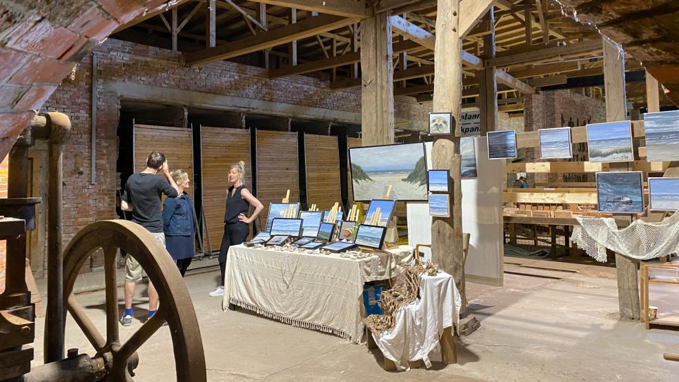 Die Ziegelei Midlum verwandet sich wieder in ein rustikales Kunst- und Kreativ-Atelier. © privat