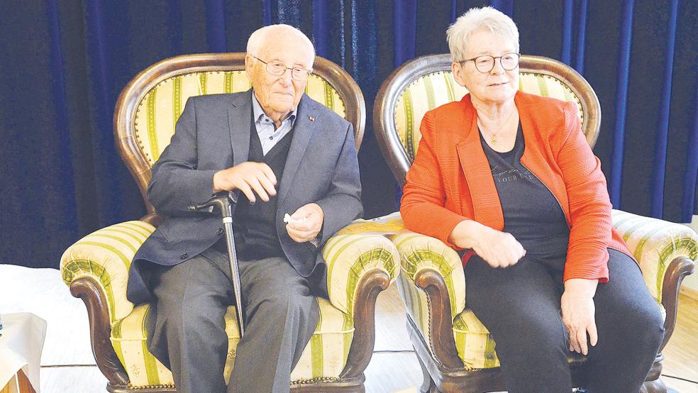 Ein ganz besonderer Abend mit Albrecht Weinberg und Gerda Dänekas.  © Foto: Ammermann