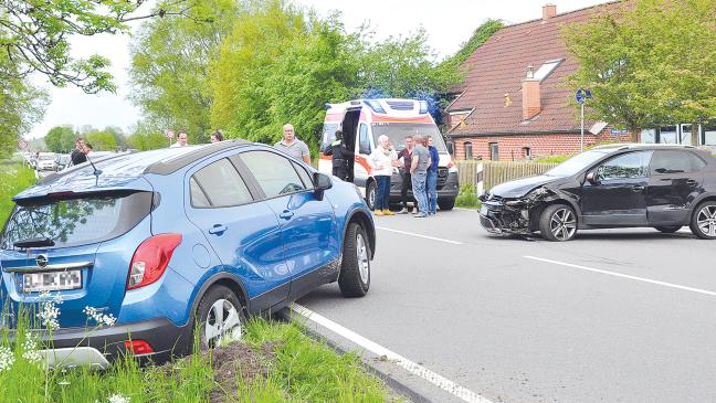 B 436 bei Coldam nach Unfall gesperrt