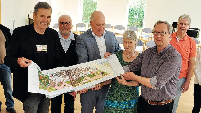 Die längste gemalte Bibel der Welt