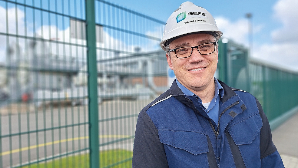 Astora will den Salzstock an der Ems als Wasserstoff-Depot nutzen, kündigt Geschäftsführer Eduard Schmitke an.  © Foto: Szyska