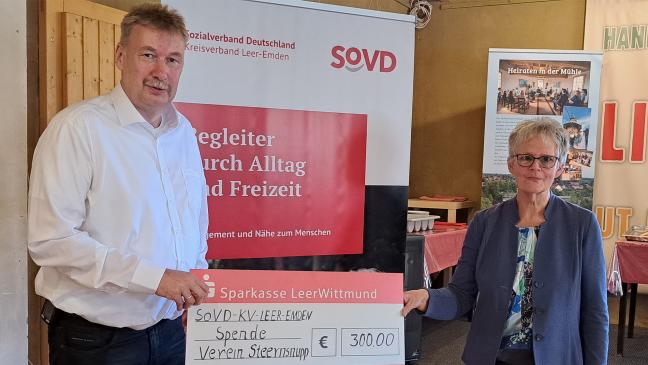 Sozialverband unterstützt Arbeit von »Steernsnupp«