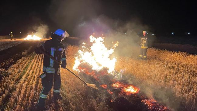 Feuerwehr warnt: Land in Brand