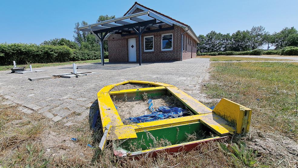 Das Café »Zum Seeblick« am Badesee Holtgaste bleibt vorerst geschlossen.  © Foto: Szyska