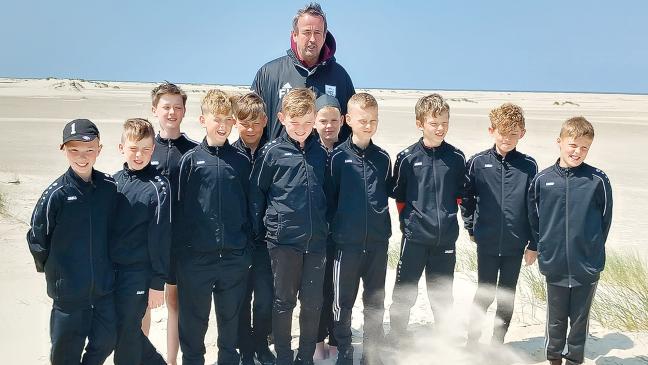 U11-Auswahl zu Pfingsten auf Borkum
