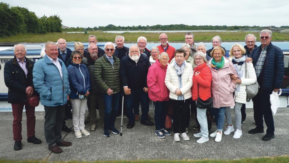 Die »Bunner Jungs« unternahmen mit ihren Ehefrauen einen Ausflug in die Niederlande.  © Foto: privat