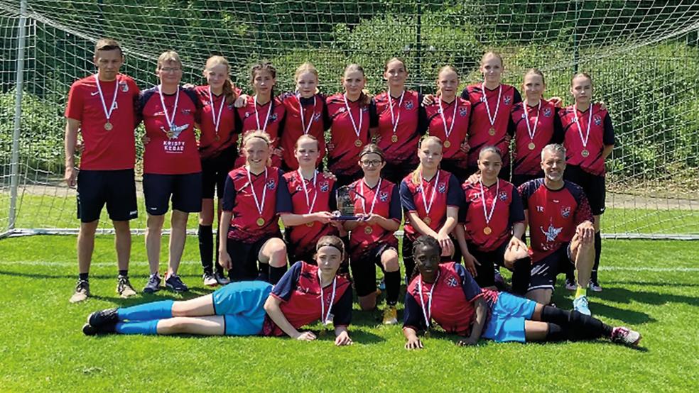 Die C-Juniorinnen des SV TiMoNo sind die drittstärkste Mannschaft in Niedersachsen.  © Foto: Borgmann