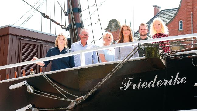 Ja-Wort wieder an Bord der »Friederike«