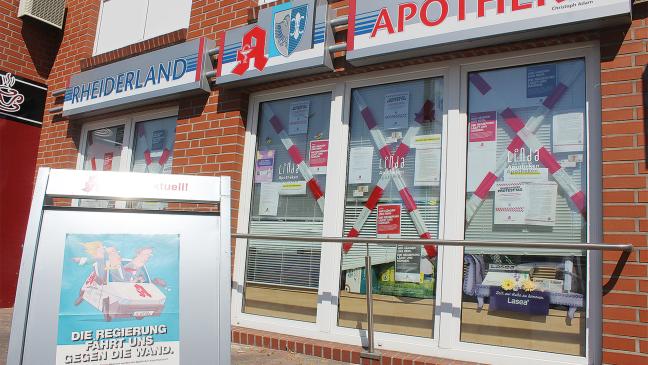 Streik: Alle Apotheken heute geschlossen