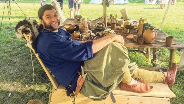 Reiseticket ins Mittelalter für »lau«