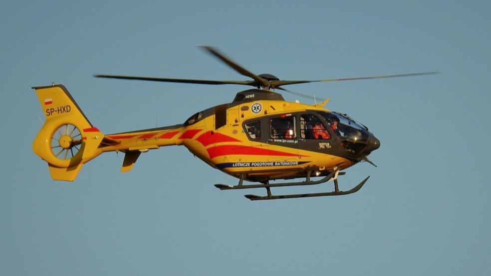 En Rettungshubschrauber brachte den Mann ins Krankenhaus.  © Pixabay