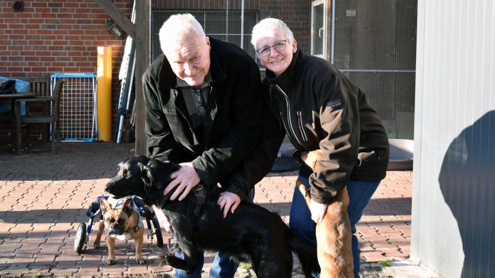 Auf dem Hof an der Neurheder Straße in Rhede gibt es für Peter und Angela Weidtmann noch viel zu tun.  © Westendorf