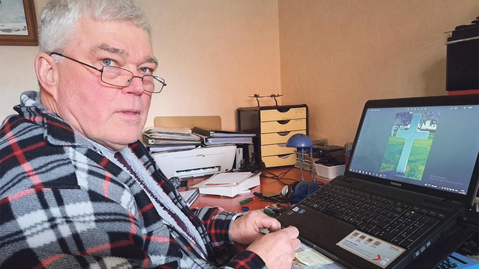 Der niederländische Heimatforscher Chris Timmer aus Holthuserheide.  © Foto: Szyska