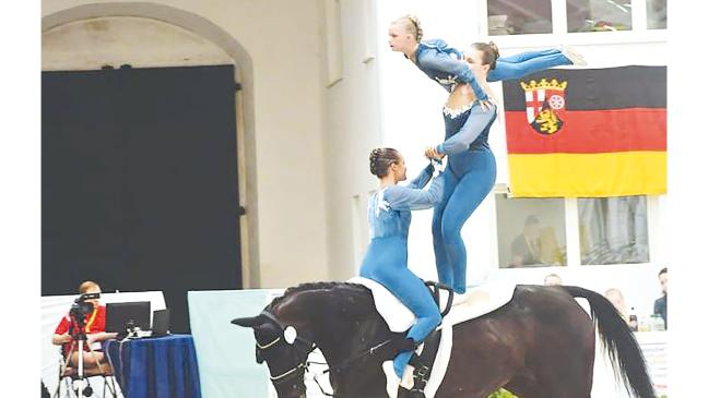 »Voltis« überzeugen in Pflicht und Kür
