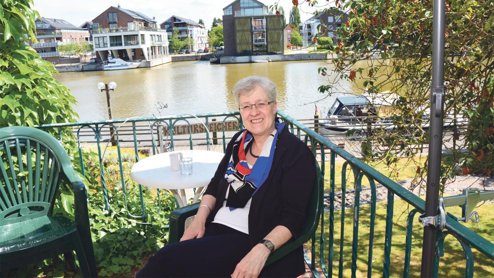 »Die Wehmut kommt vielleicht später«. Antje Hamer-Hümmling freut sich auf den 5. Juli, ihren letzten Arbeitstag.  © Foto: Eden