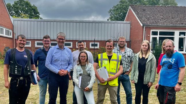 Baustart für Kunst- und Kreativhaus