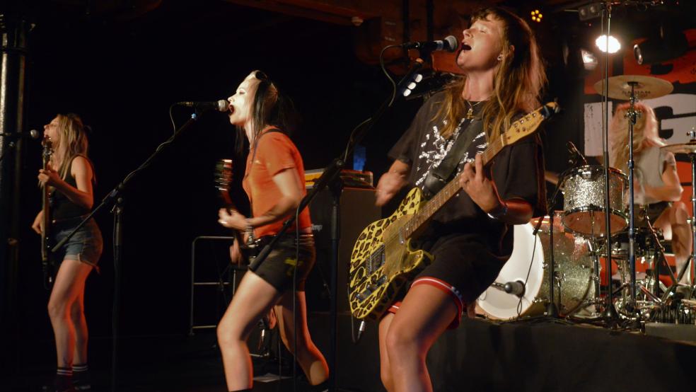 Das Frauenquartett »Maid of Ace« aus Hastings an der Südküste Großbritanniens war die Überraschung des Abends.  © Ammermann