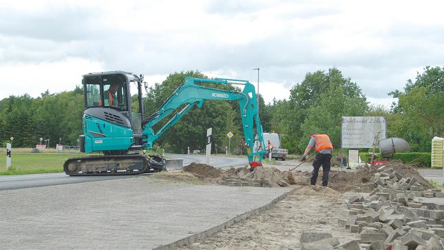 Arbeiten für Radweg an der K 32 haben begonnen