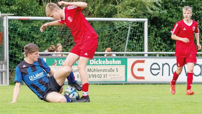 Bunder B-Jugend siegt gegen Ältere