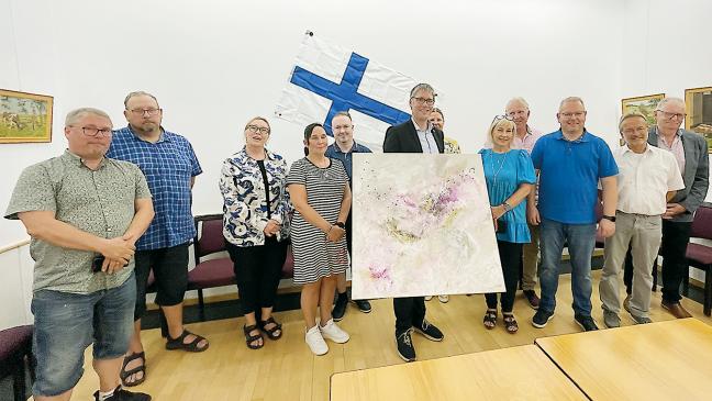 Finnische Politiker zu Gast in Weener