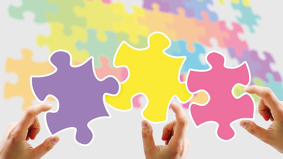 Passen die Puzzle-Teile als Symbol der drei Rheiderland-Kommunen Weener, Bunde und Jemgum zusammen?  © Symbolfoto: Pixabay