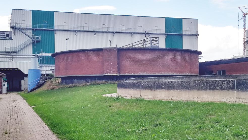 Das Speicherbecken hat ein Fassungsvolumen von 2200 Kubikmetern.  © Foto: Klärwerk Weener