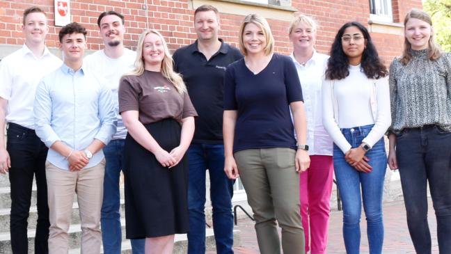 Stadt gratuliert zum Abschluss