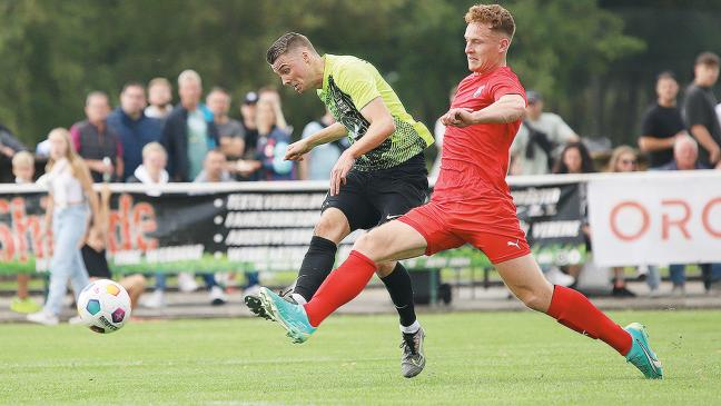 Larrelt haut Holtland aus dem Ostfriesland-Cup
