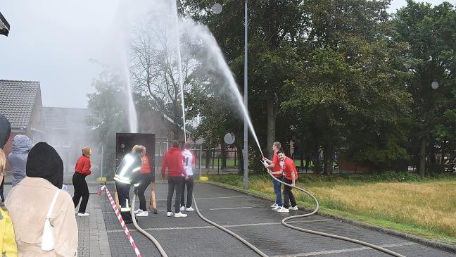 Gute Laune bei Dauerregen in Wymeer