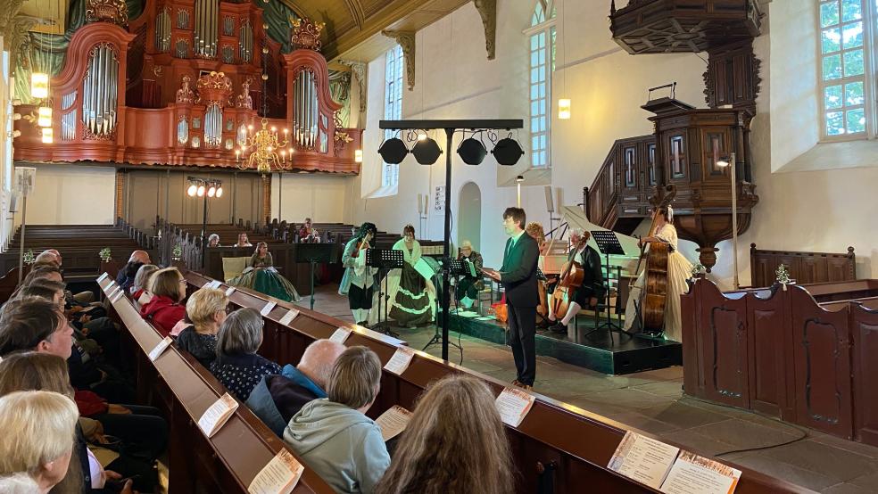 Das Konzert wurde wegen des Wetters in die Georgskirche verlegt.  © Kuper