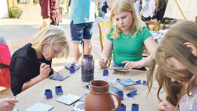 Es geht um »Blau auf Weiß«