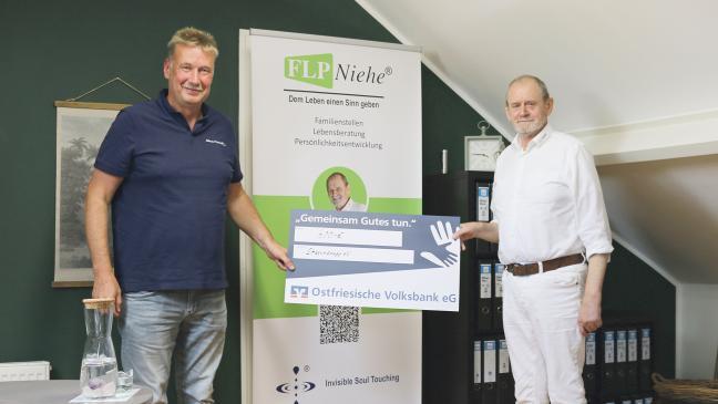 Großzügige Spende für »Steernsnupp«