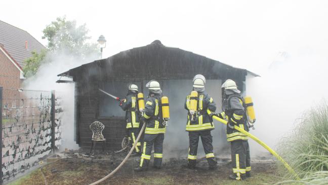 Feuerwehr im Einsatz in den Dieler Alpen