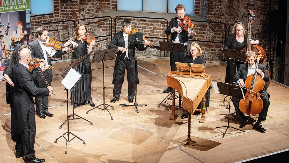 Werner Ehrhardt und sein Orchester l’arte del mondo.  © Foto: Gleich 