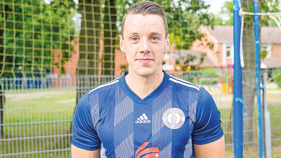 Andre Voß brachte die Sportfreunde nach 22 Minuten in Führung.  © Foto: Bruins