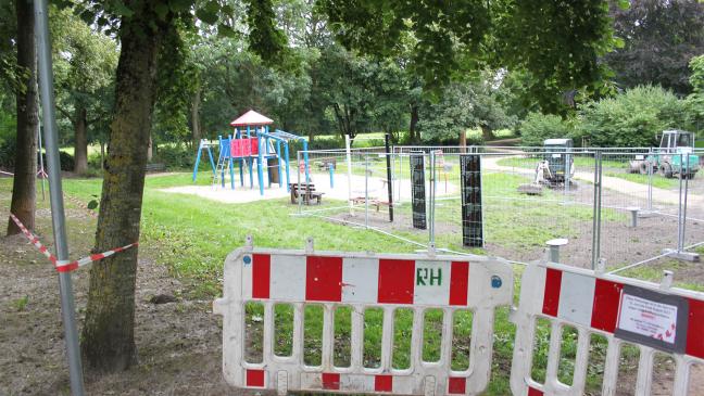 Parkarbeiten: Noch Zeit bis Ende des Jahres