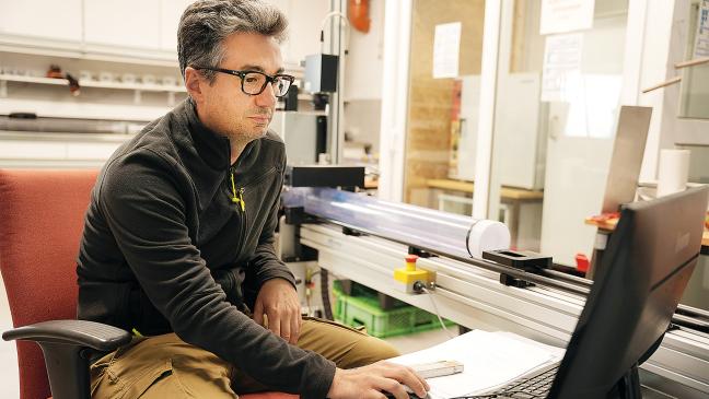 Scheibchenweise Geschichte vom Meeresgrund