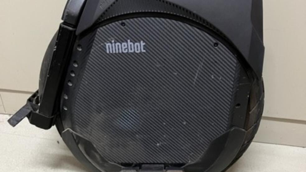 Mit diesem E-Monowheel war der 26-Jährige in der Graf-Ulrich-Straße unterwegs. © Foto: Polizei