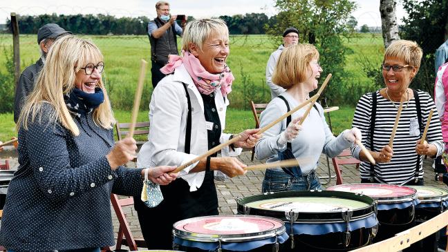 Wieder »Rudeltrommeln« in Weener