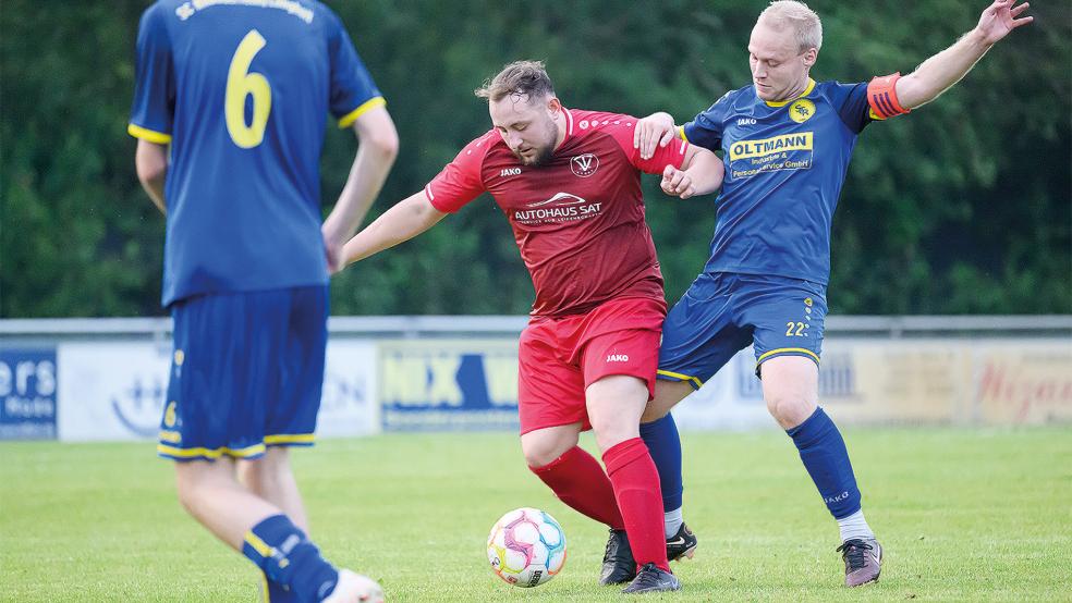 Daniel Gidion sorgte mit dem 2:3 kurzzeitig für Hoffnung, doch Bunde II verlor letztlich deutlich.  © Foto: Bruins