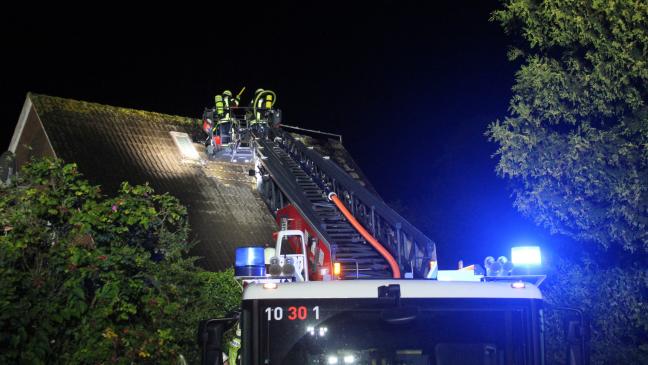 Großeinsatz bei Gebäudebrand
