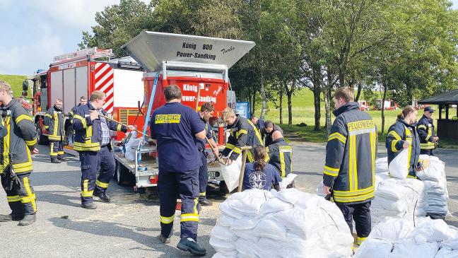 Im Ernstfall 48 Stunden im Einsatz